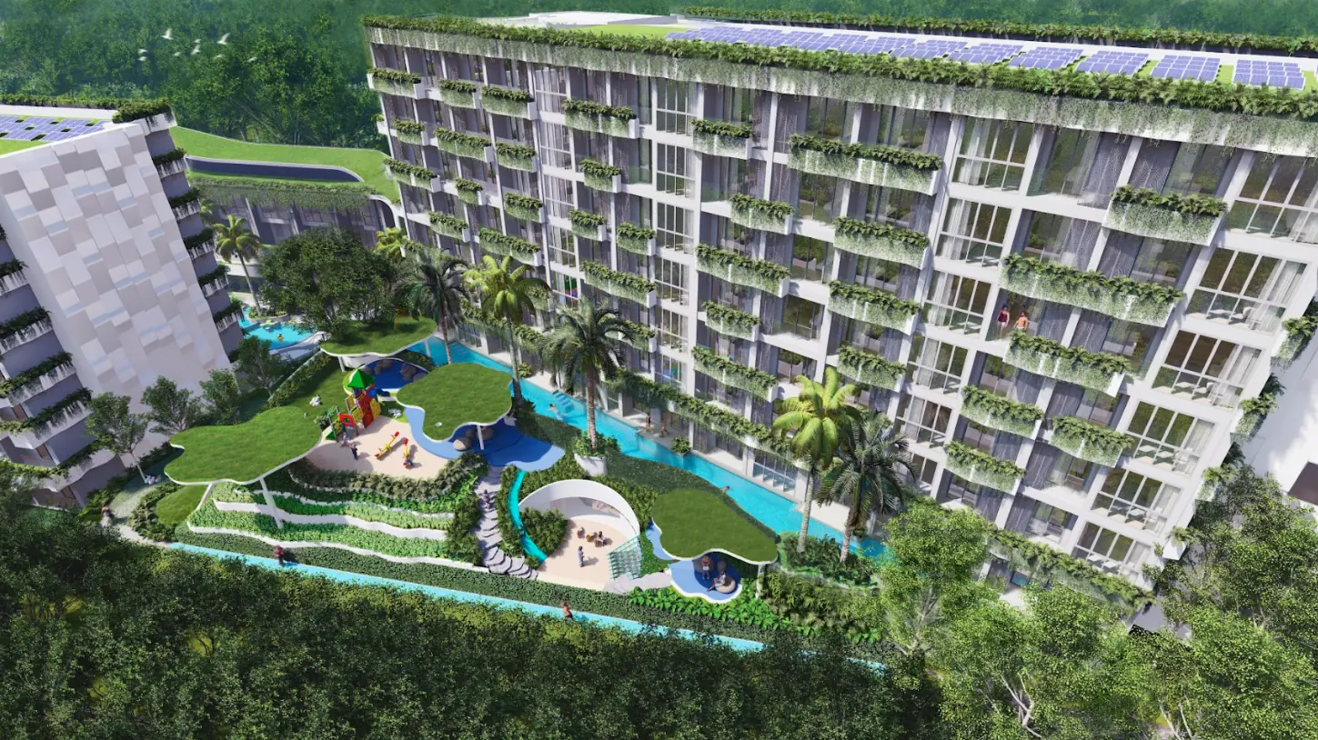 Студия 30 м², готовая — Bang Tao Green Residence 4