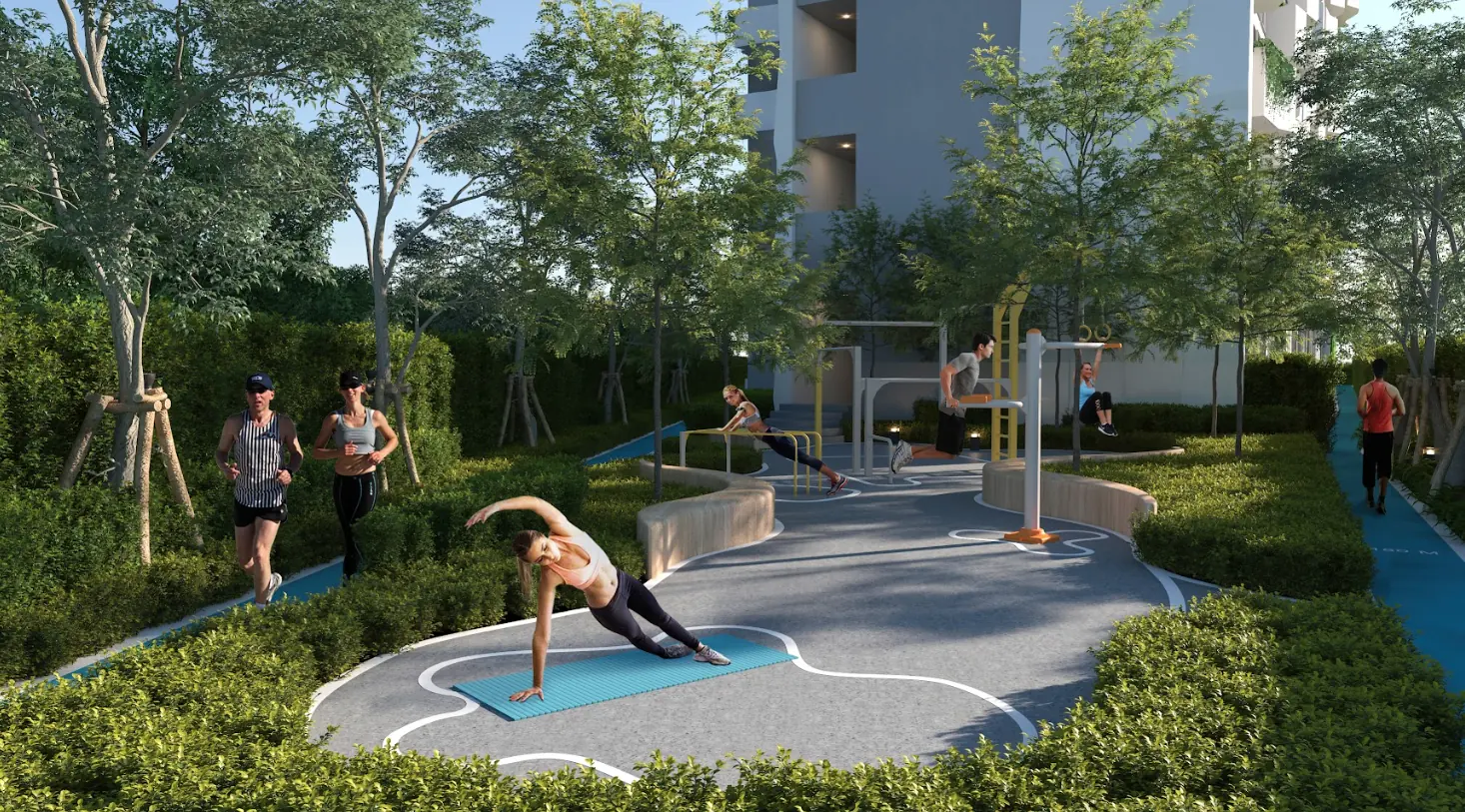 Студия 30 м², готовая — Bang Tao Green Residence 7