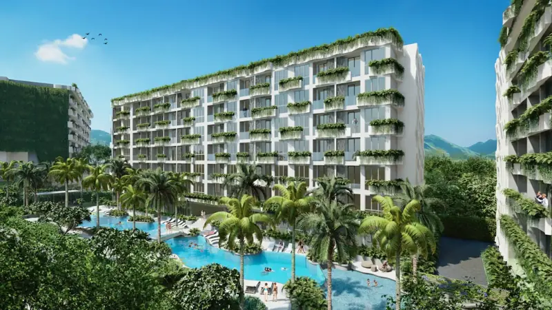 Студия 30 м², готовая — Bang Tao Green Residence 5