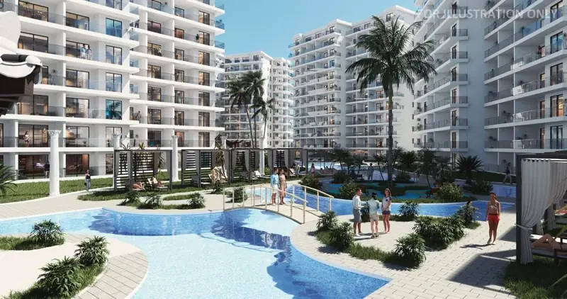 Iskele Long Beach Resort Complex · Апартаменты 3+1