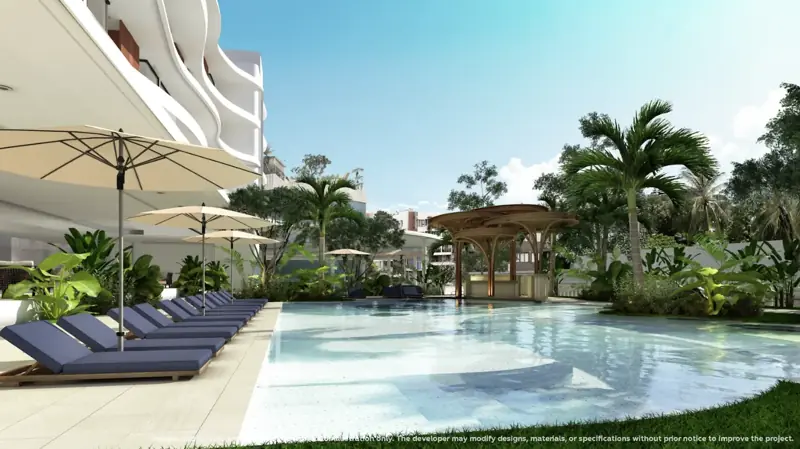1 спальня 30–50 м² — Karon Hotel Residences 4