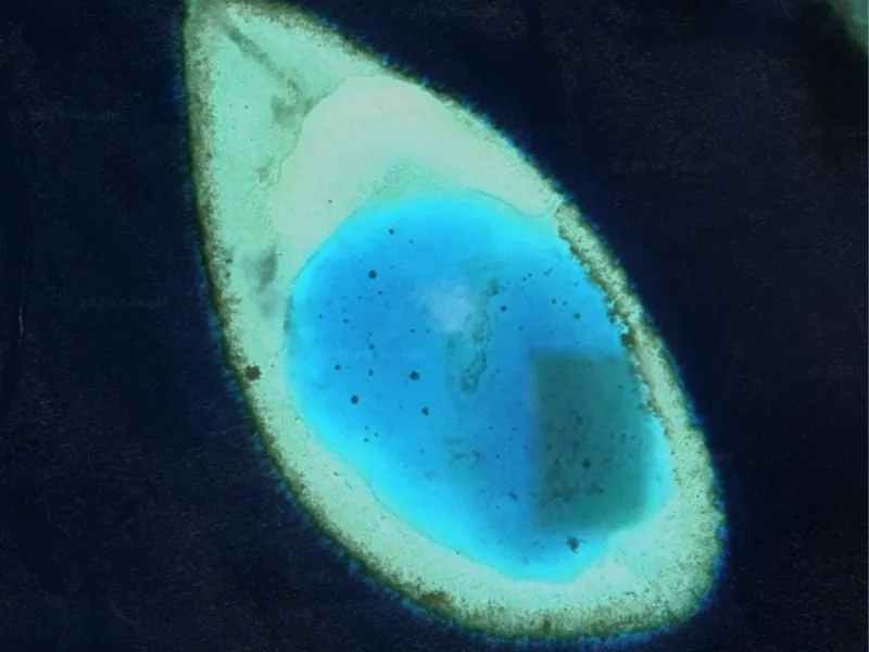 Maldives Islands & Lagoons · Лагуна 62 га, атолл Каафу 6