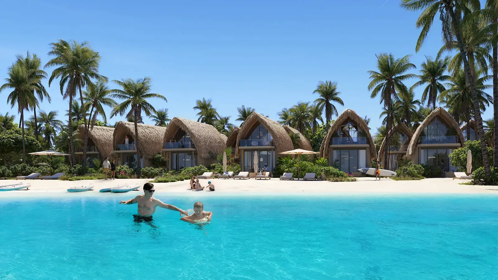 Виллы с бассейном — Radisson Resort Maldives 2