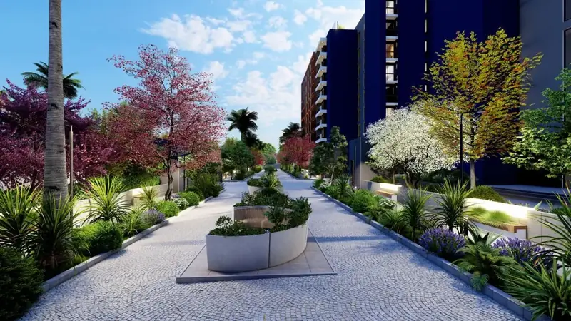 Tömük Residence Mersin · Студия 1+0, 39 м² 5